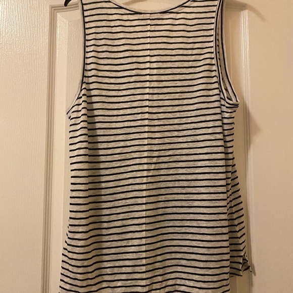 Sanctuary Womens Ruby Linen Striped Tank Top - Picture 7 of 7